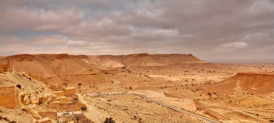 Naklejka premium Paysage de Tunisie.