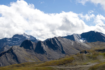 Fototapeta na wymiar Samnaungruppe - Alpen