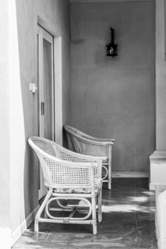 vintage chair (in bw style)