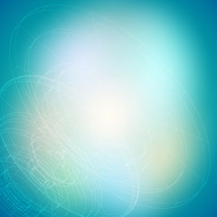 Conceptual vector Design template. Abstract Background Vector