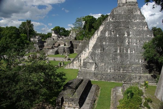 Ruines maya au Guatemala