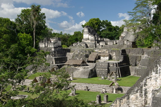 Ruines maya au Guatemala