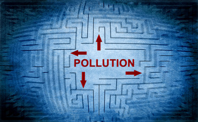 Pollution maze concept