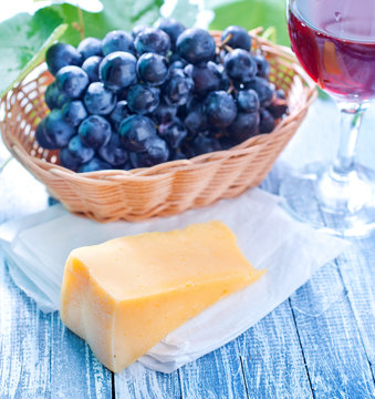 cheese and grape