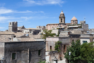 Fototapeta premium Erice-Trapani-Sicilia
