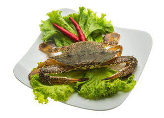 Raw crab