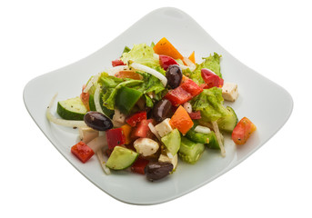 Delicous greek salad
