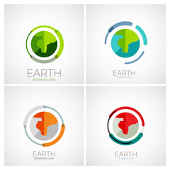 Earth company logo design