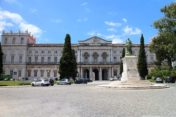Fototapeta na wymiar Ajuda National Palace, Lisboa, Portugal