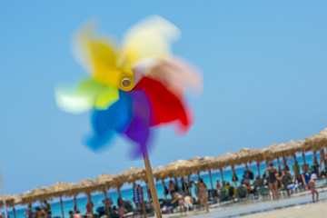 Rotating Pinwheel