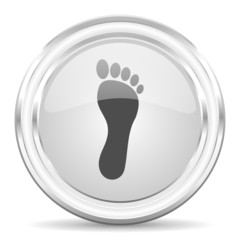 foot internet icon