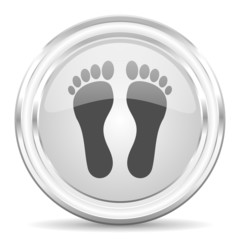 foot internet icon