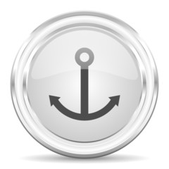 Obraz premium anchor internet icon