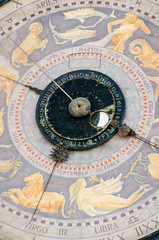 Fototapeta na wymiar Cremona, Astronomical Clock