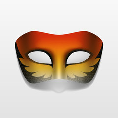 Vector Carnival Masquerade Party Mask Isolated