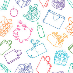 pattern of the shopping