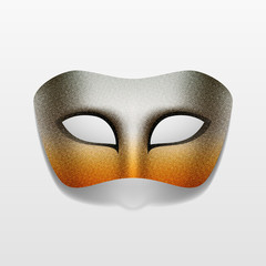 Vector Carnival Masquerade Party Mask Isolated