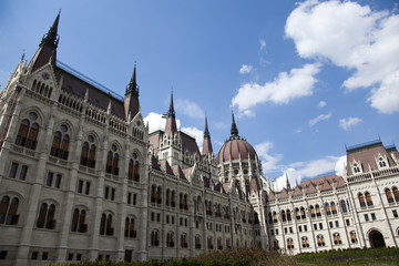 Budapest, view of parliament,Hungary