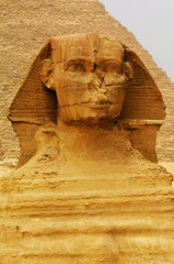 Fototapeta premium The Sphinx and Pyramids in Egypt