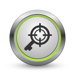 Fototapeta premium Chrome Vector Icon