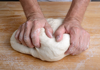Dough for bread and pizza