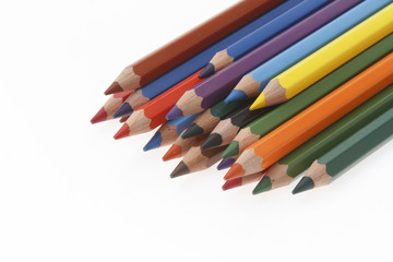 Coloured pencils