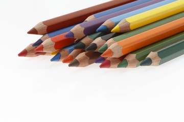 Fototapeta premium Coloured pencils