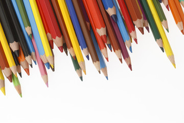 Coloured pencils
