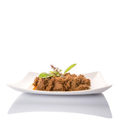 Malay Beef Rendang Dish