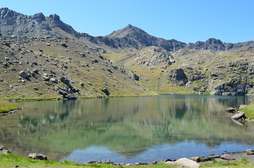 bergsee im pontischen gebirge
