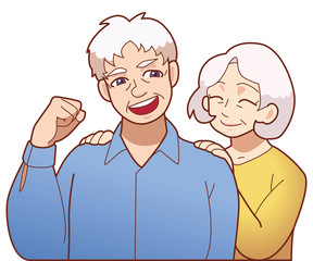 シニア　カップル