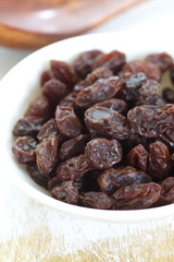 Close - up Heap of Dried raisins