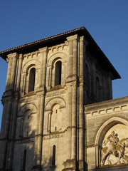 Obraz premium Iglesia de la Santa Cruz en Bordeaux
