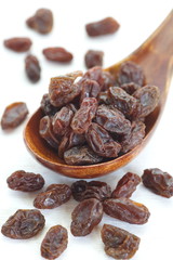Close - up Heap of Dried raisins