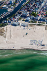 Warnemünde Teepott Luftbild