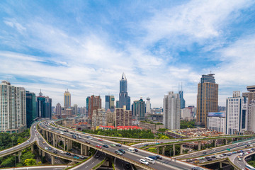 Fototapeta na wymiar Shanghai viaduct
