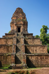 Baksei Chamkrong temple near Angkor Wat, Siem Reap province