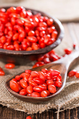 Portion of Goji Berries (Wolfberry)