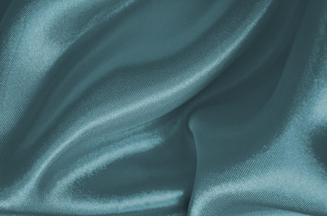 Texture blue satin, silk background