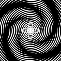 Design whirlpool movement illusion background