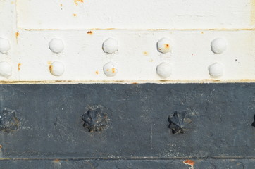 Détail du phare de Saint-Vaast-La-Houge (Normandie)
