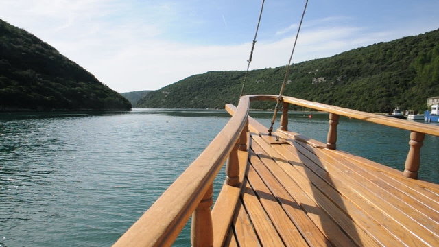 Bootsfahrt auf dem Limfjord, Kroatien