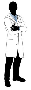 Male Doctor Silhouette