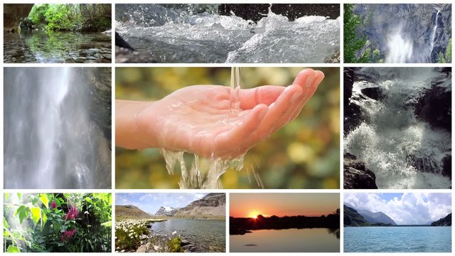 water is the most precious asset on the planet, montage