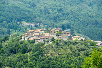 Fototapeta na wymiar Regnano, Tuscany (Italy)