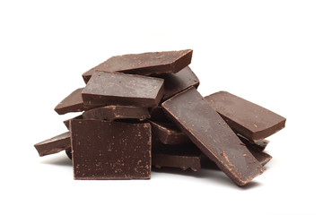 Large heap of chocolate
