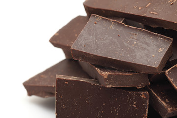Large heap of chocolate