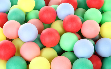 Fototapeta na wymiar Colorful balls pile