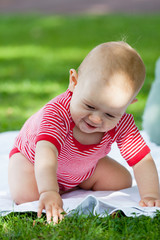 baby sitz aud der wiese