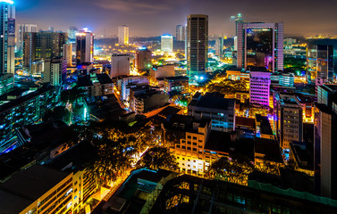 Kuala Lumpur at night